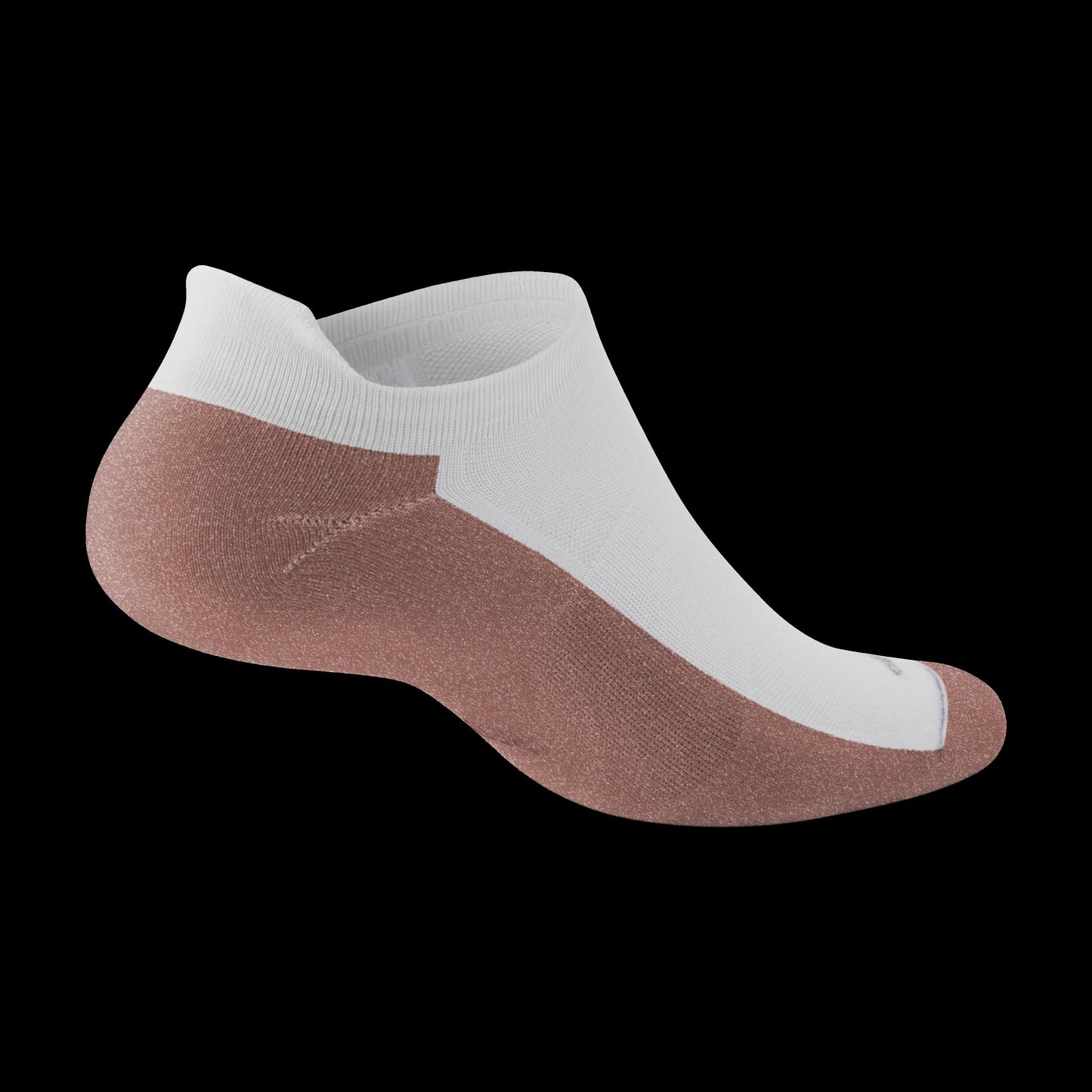 Anytime Ankle Sock - Blizzard/Sienna Blush