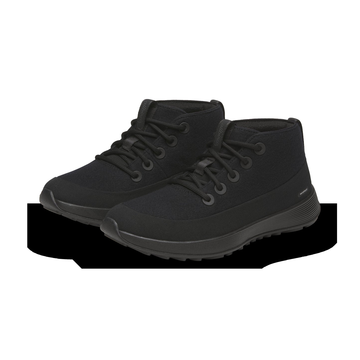 Men's Wool Runner NZ Mid Waterproof - Natural Black (Natural Black Sole)