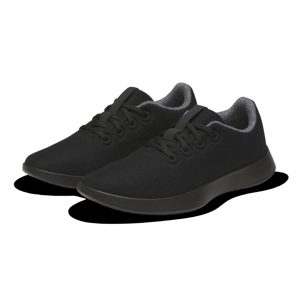 Women's Wool Runner NZ - Natural Black (Natural Black Sole)