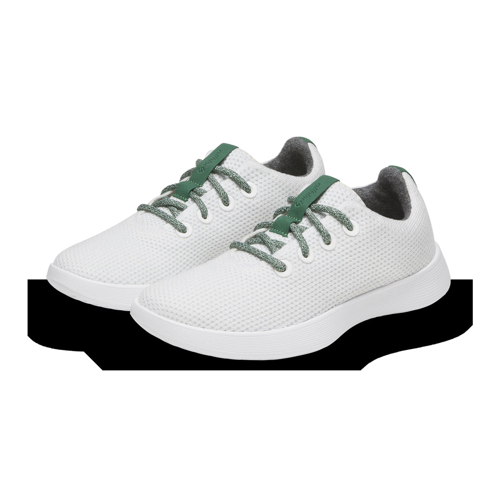 Men's Tree Runner NZ - Blizzard/Verdant Green (Blizzard Sole)