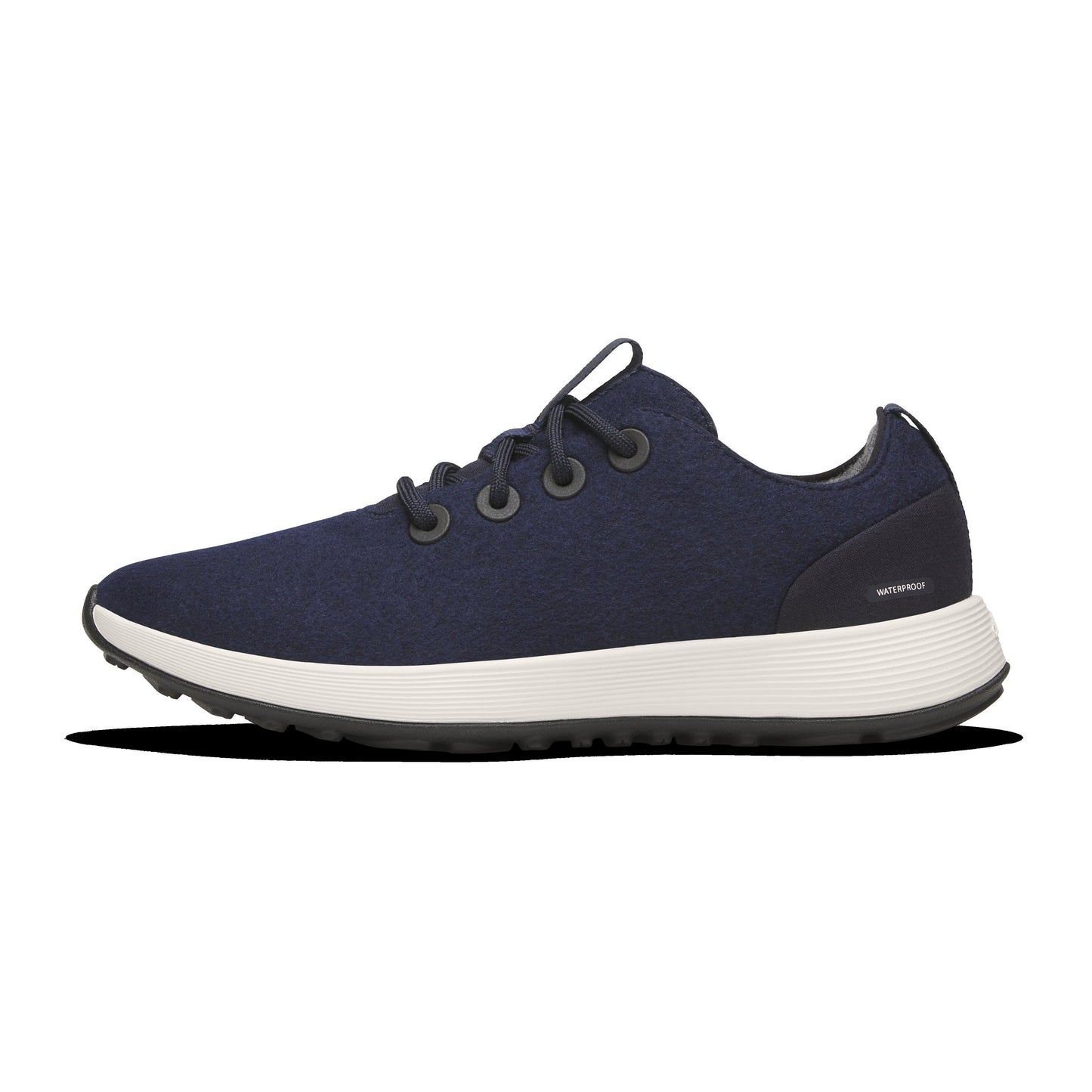 Women's Wool Runner NZ Waterproof - Dark Navy (Natural White Sole)
