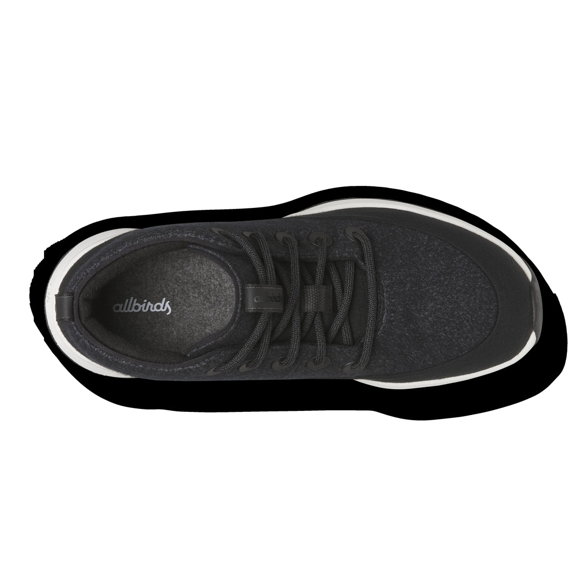 Men's Wool Runner NZ Mid Waterproof - Natural Black (Natural White Sole)