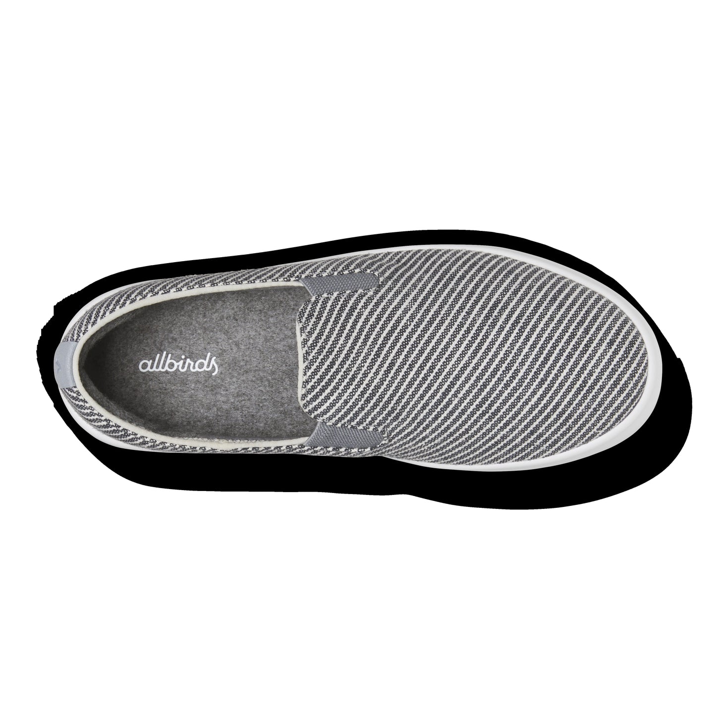 Women's Canvas Cruiser Slip On - Deep Navy Stripes (Blizzard Sole)