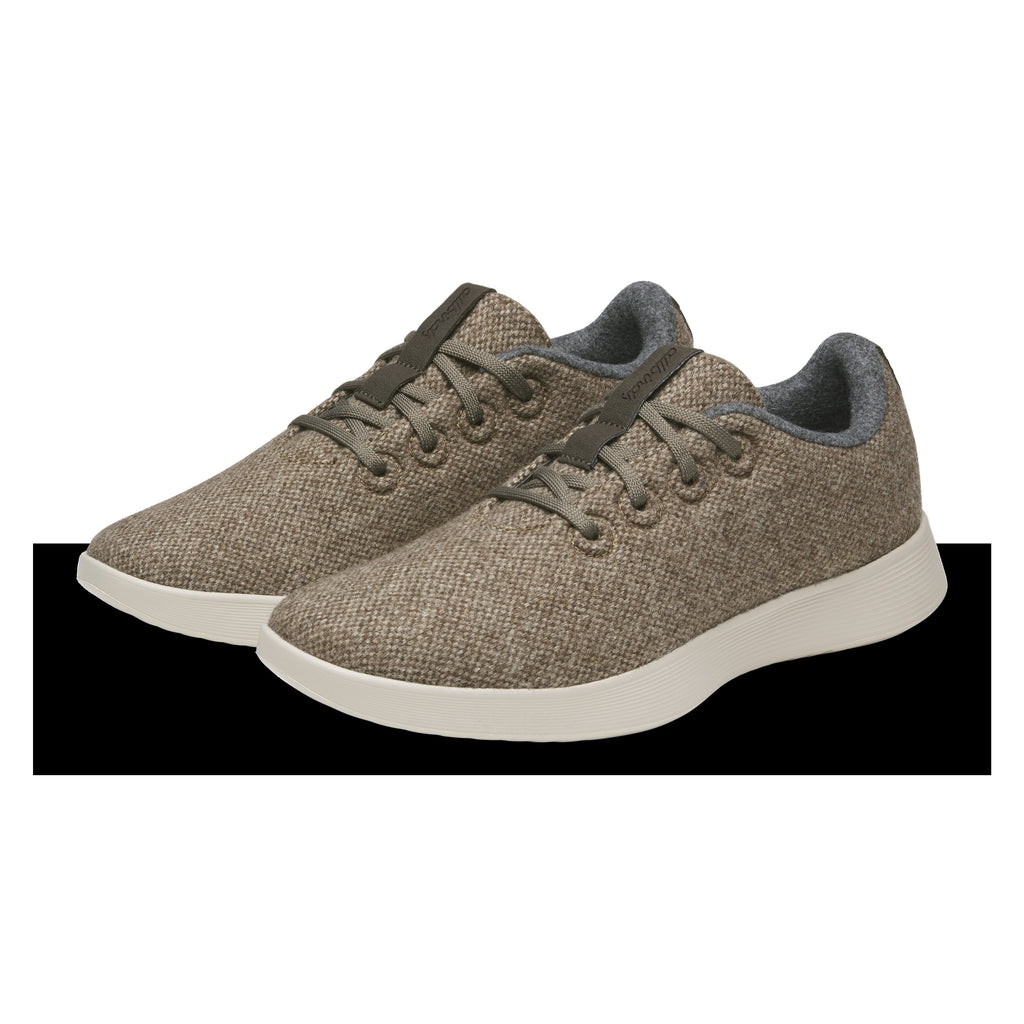 Men's Runner NZ Tweed - Weathered Brown (Weathered White Sole)