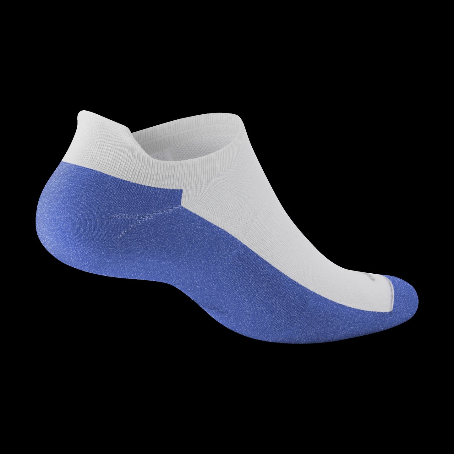 Anytime Ankle Sock - Blizzard/Royal Blue