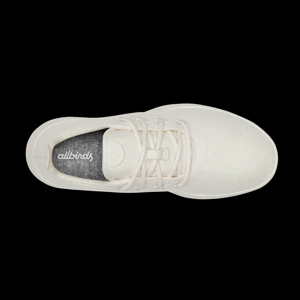 Men's Wool Runner - Natural White (Cream Sole)