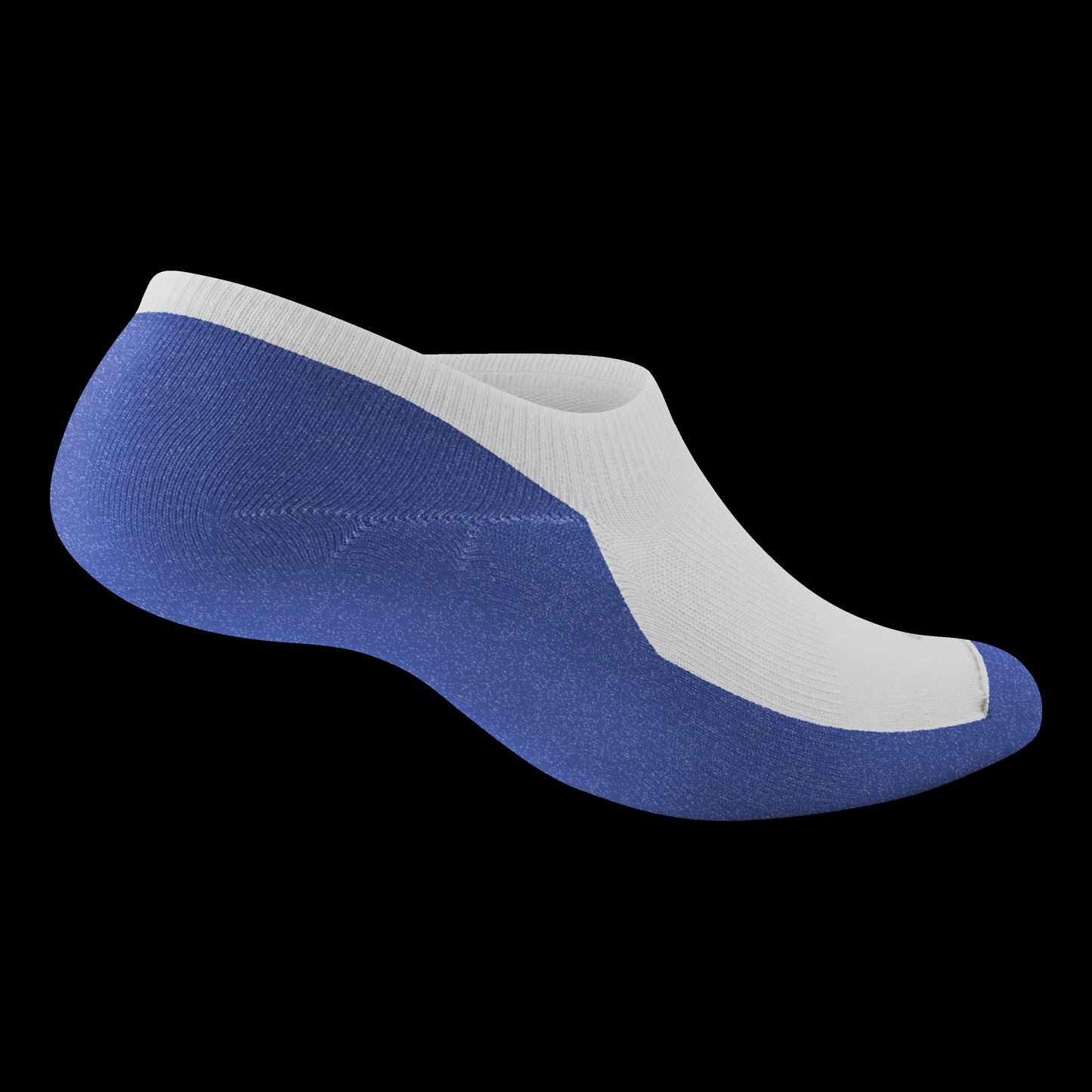 Anytime No Show Sock - Blizzard/Royal Blue