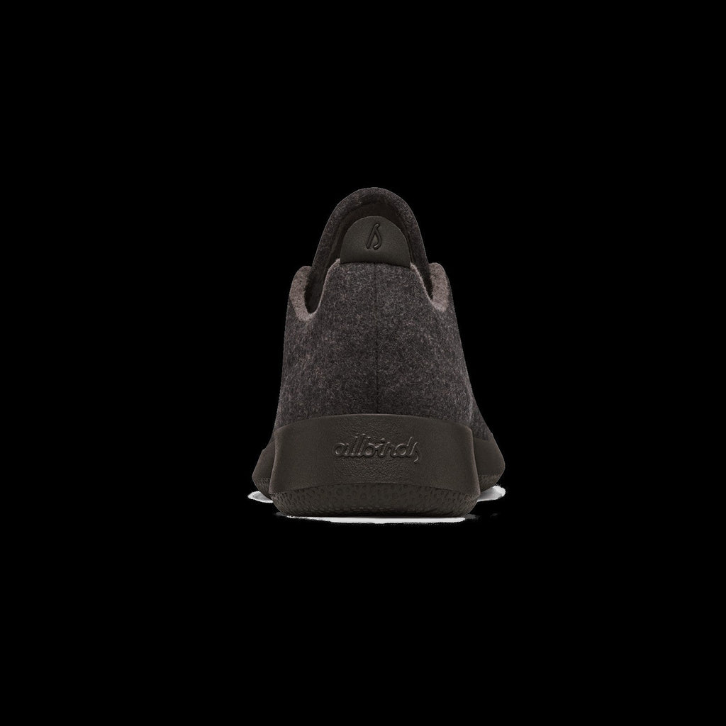 Women's Wool Runner - Natural Black (Black Sole)