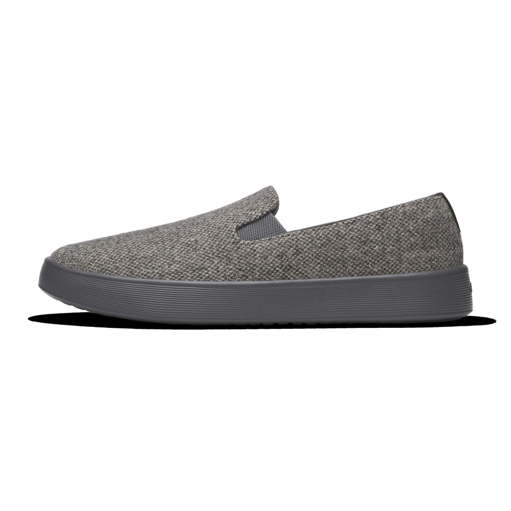 Men's Cruiser Slip On Tweed - Dark Grey (Stormy Grey Sole)