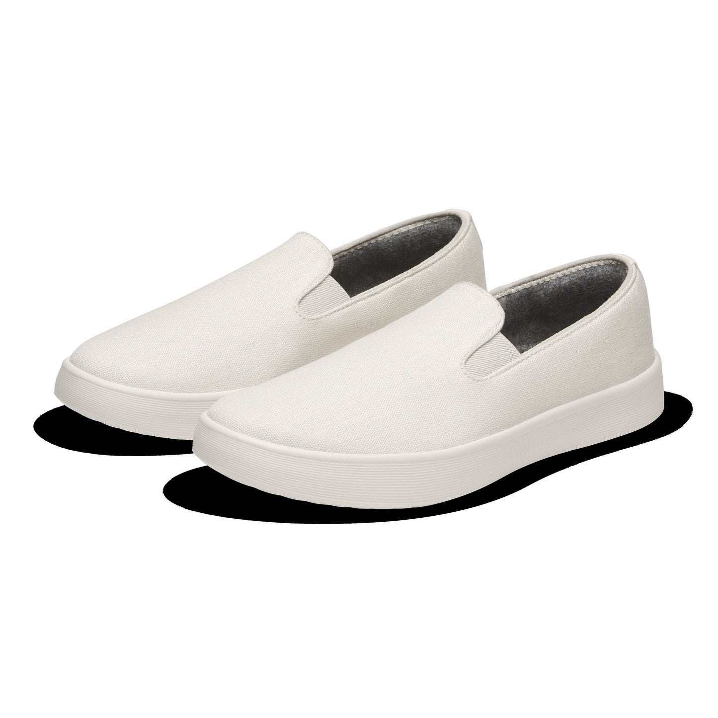 Women's Canvas Cruiser Slip On - Warm White (Natural White Sole)