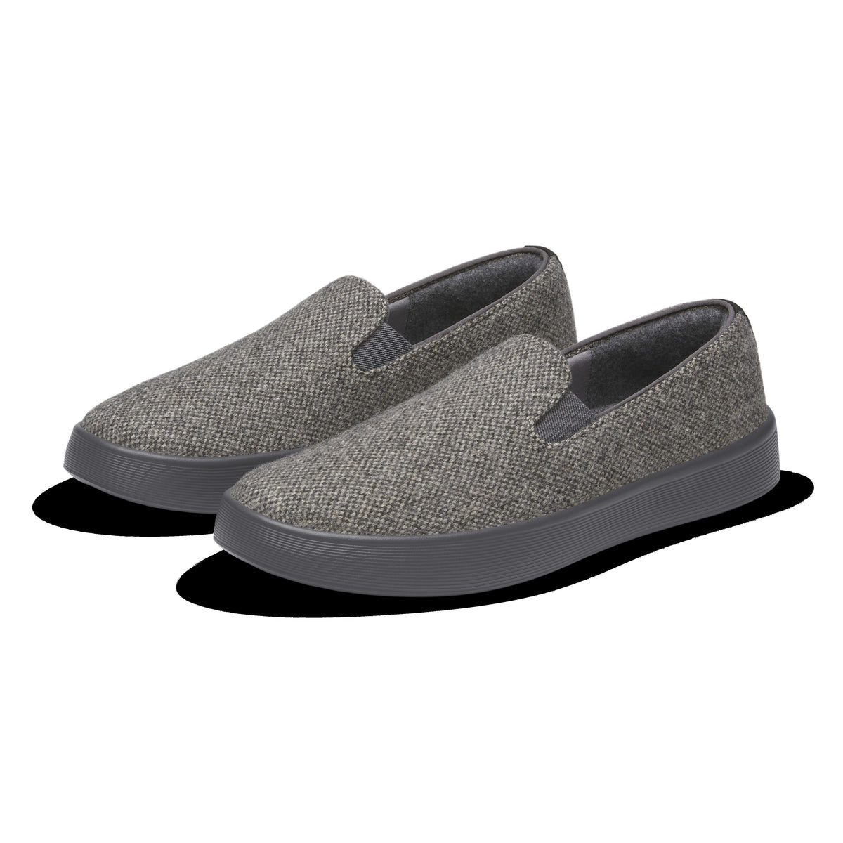 Men's Cruiser Slip On Tweed - Dark Grey (Stormy Grey Sole)