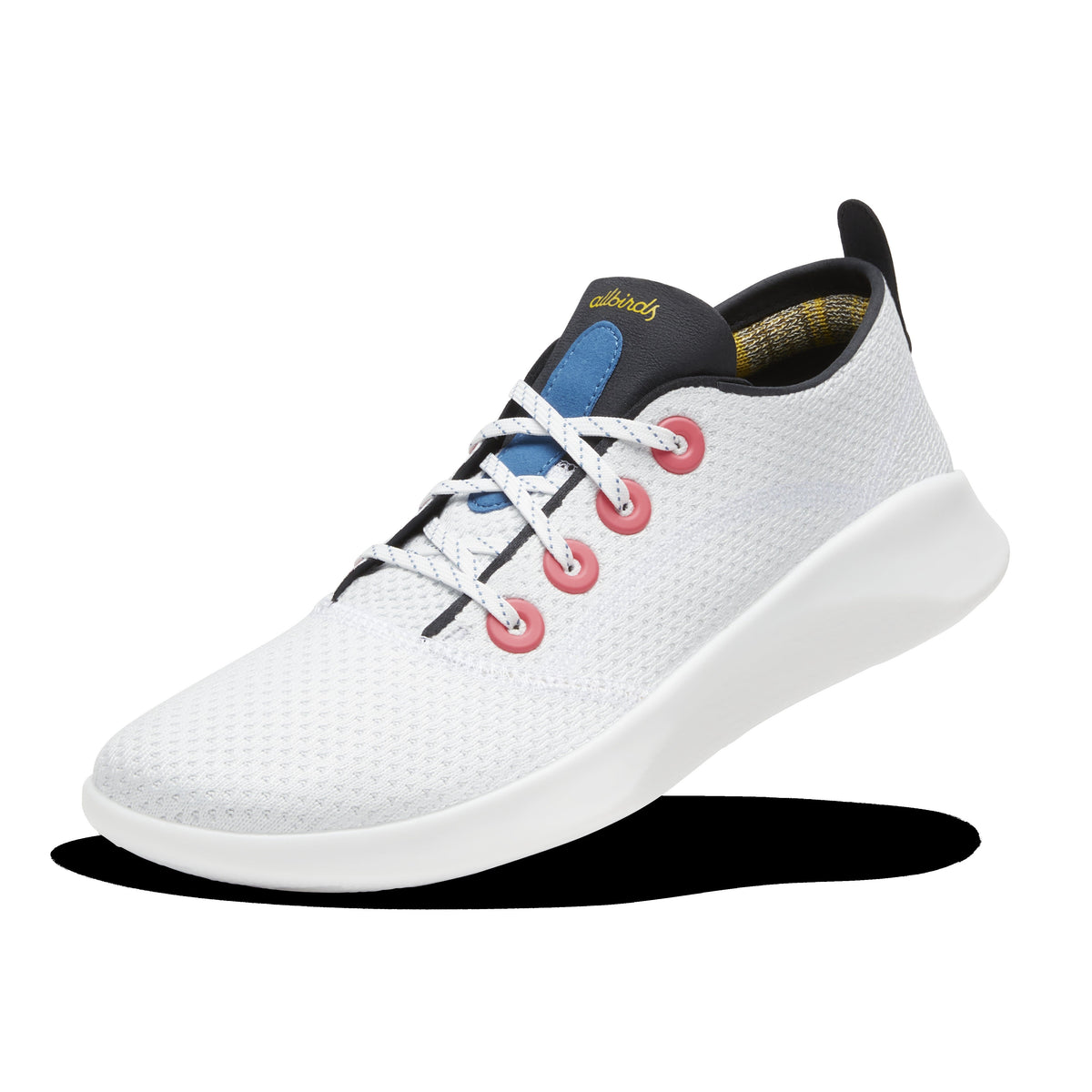 Women's SuperLight Tree Runners - Blizzard/Bloom Coral (Blizzard Sole)
