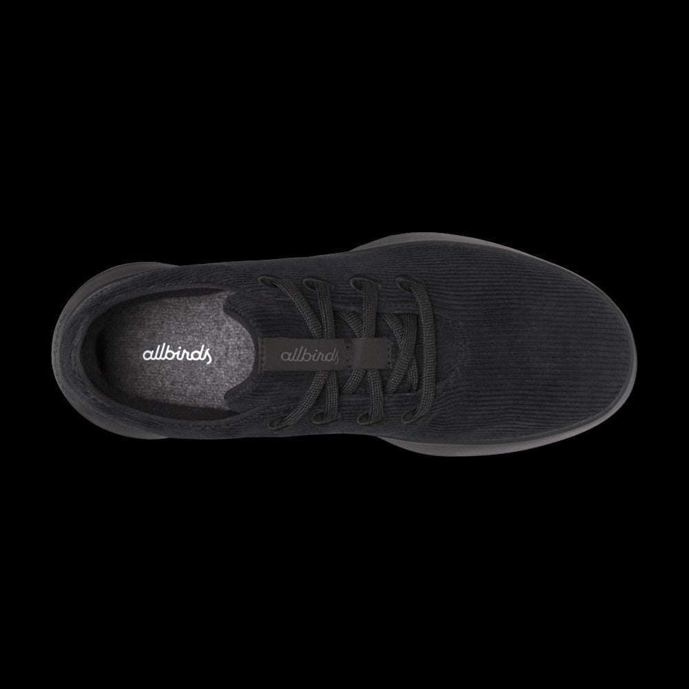Women's Runner Go - Corduroy - Natural Black (Dark Grey Sole)