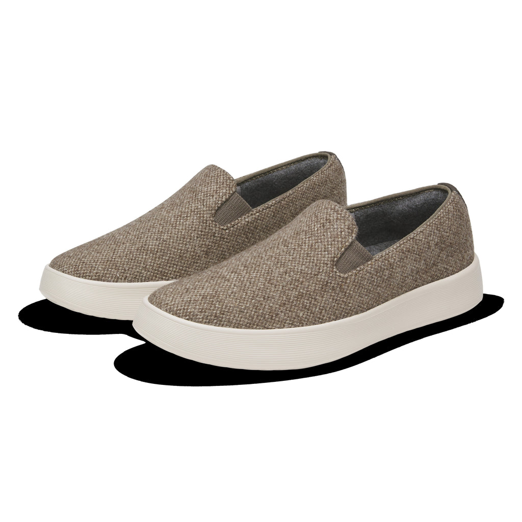 Men's Cruiser Slip On Tweed - Weathered Brown (Weathered White Sole)