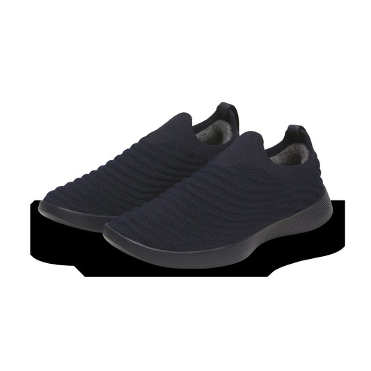 Women's Runner NZ Slip On - Dark Navy (Dark Navy Sole)