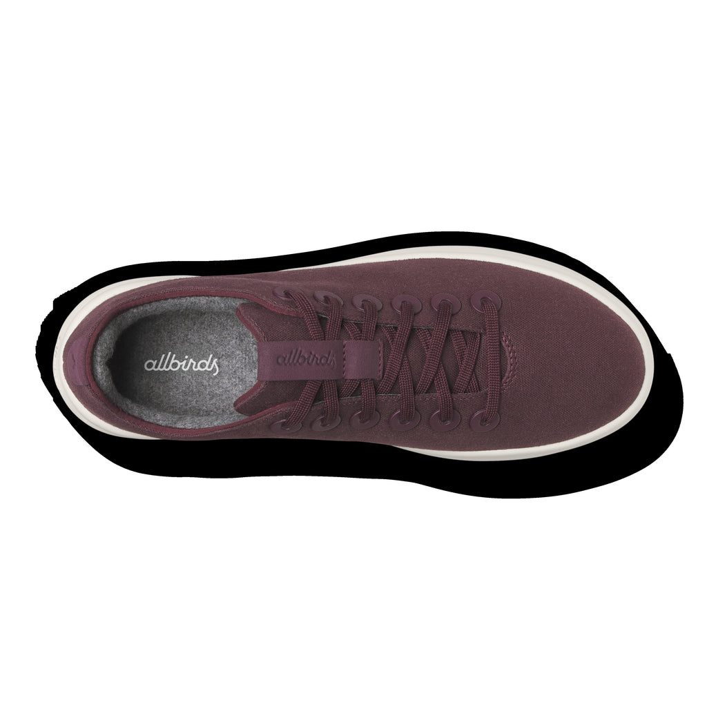 Women's Canvas Cruiser - Port (Natural White Sole)