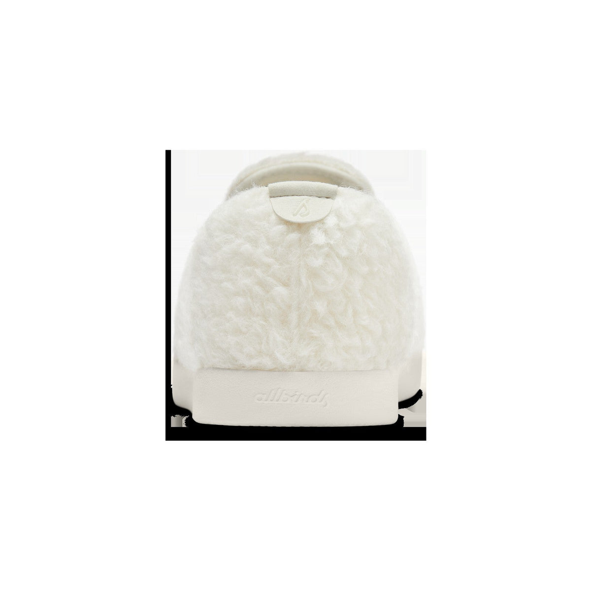 Smallbirds Wool Loungers - Big Kids - Natural White Fluffs (Natural White Sole)