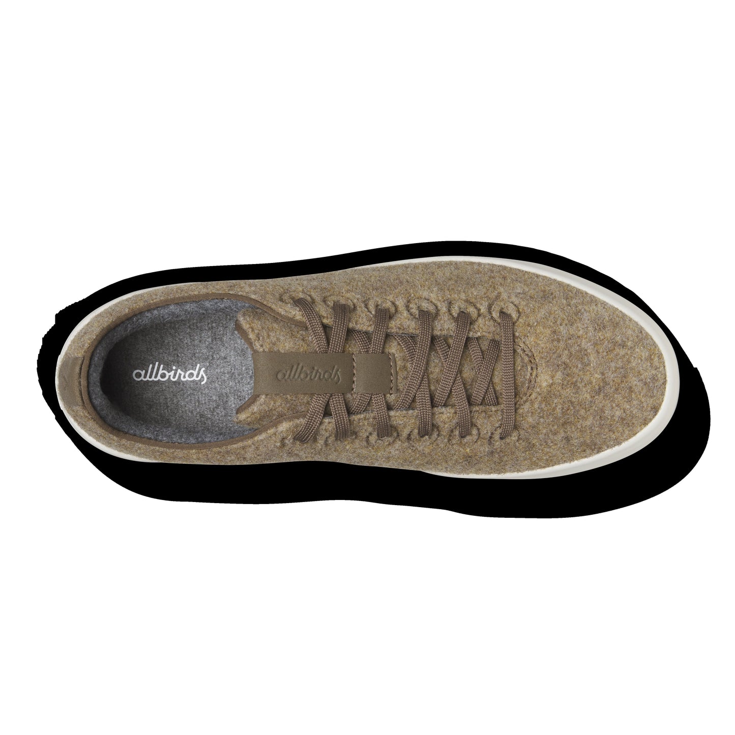 Women's Wool Cruiser - Dark Camel (Natural White Sole)