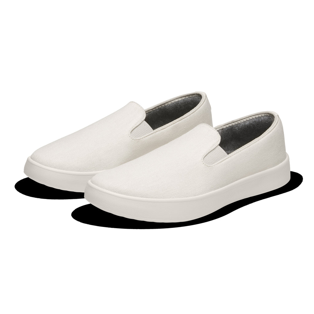 Women's Canvas Cruiser Slip On - Warm White (Natural White Sole)