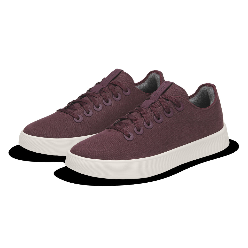 Women's Canvas Cruiser - Port (Natural White Sole)