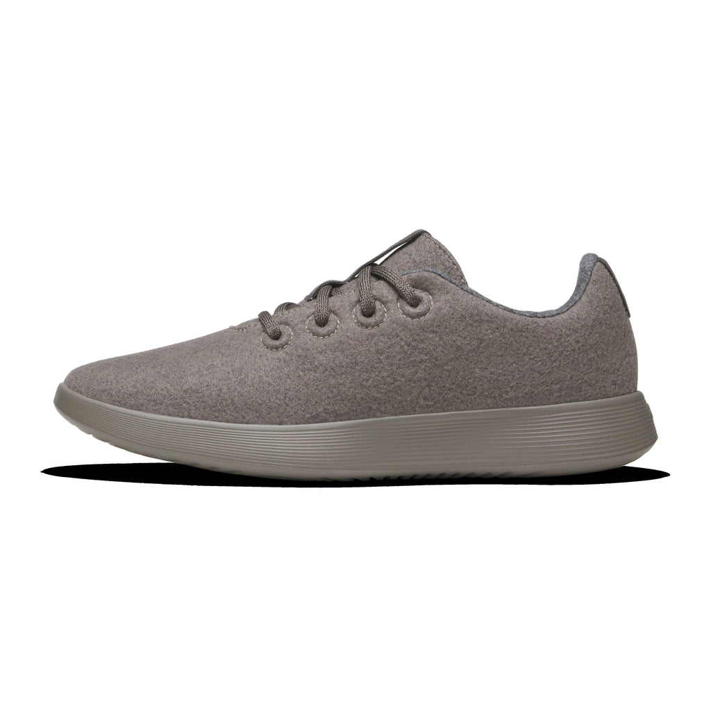 Men's Wool Runner NZ - Weathered Brown (Weathered Brown Sole)