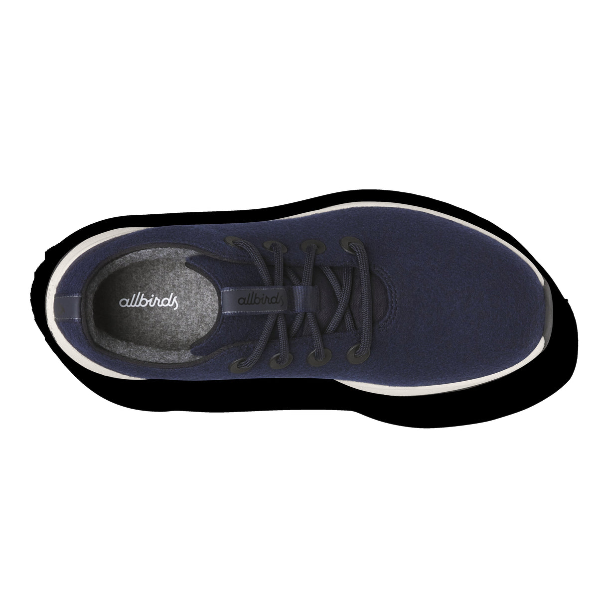 Women's Wool Runner NZ Waterproof - Dark Navy (Natural White Sole)