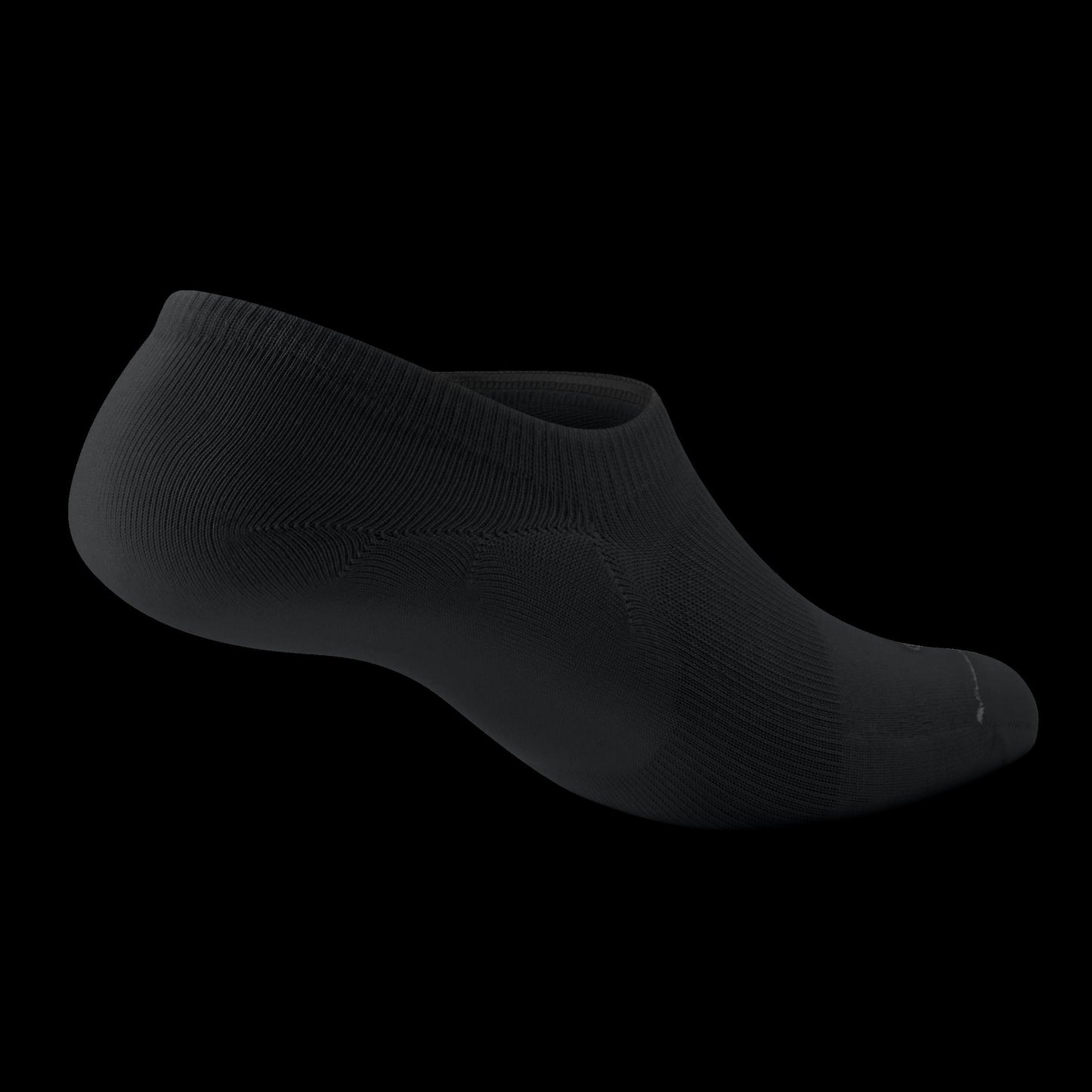 Anytime No Show Heel Grip Sock - Natural Black