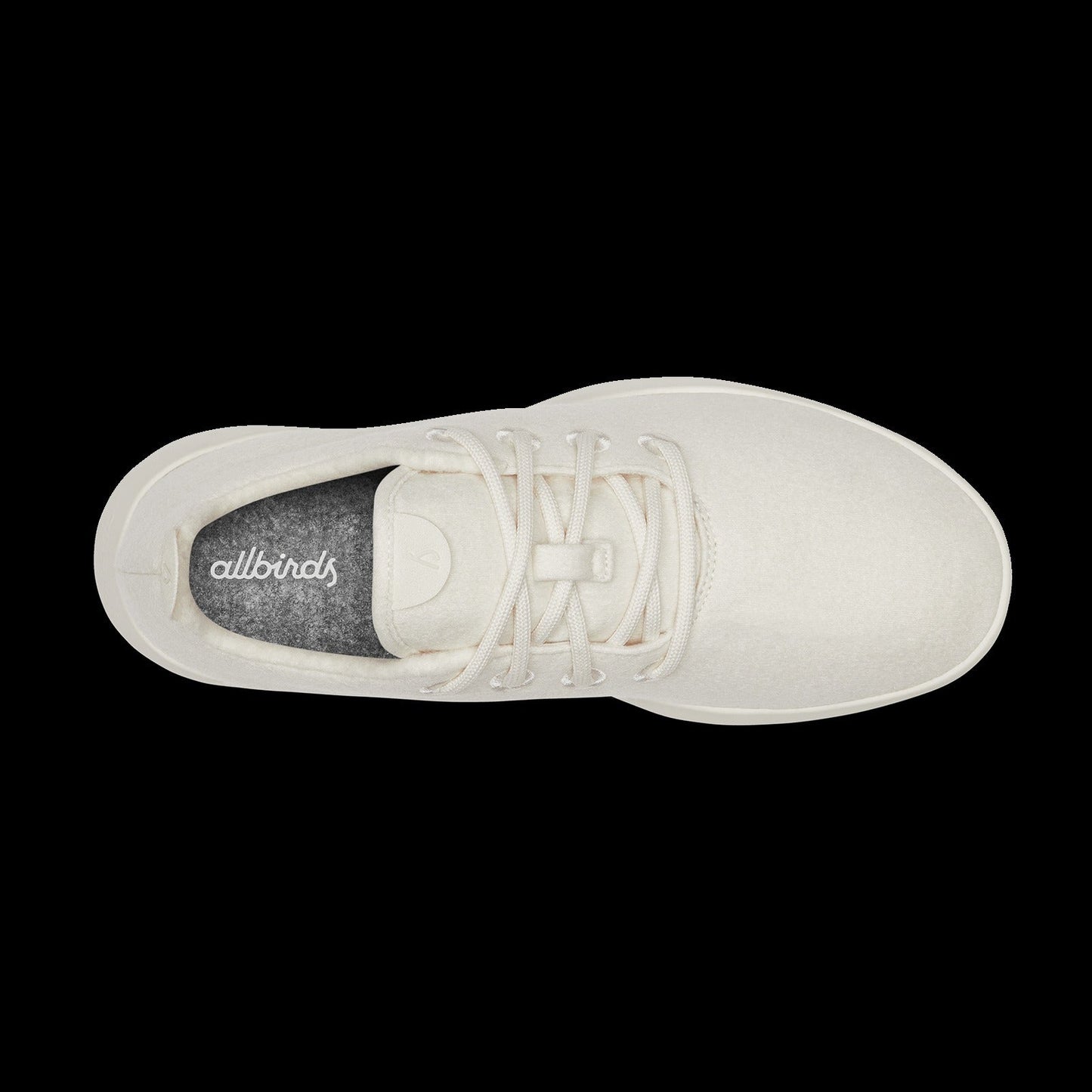 Men's Wool Runner - Natural White (Cream Sole)