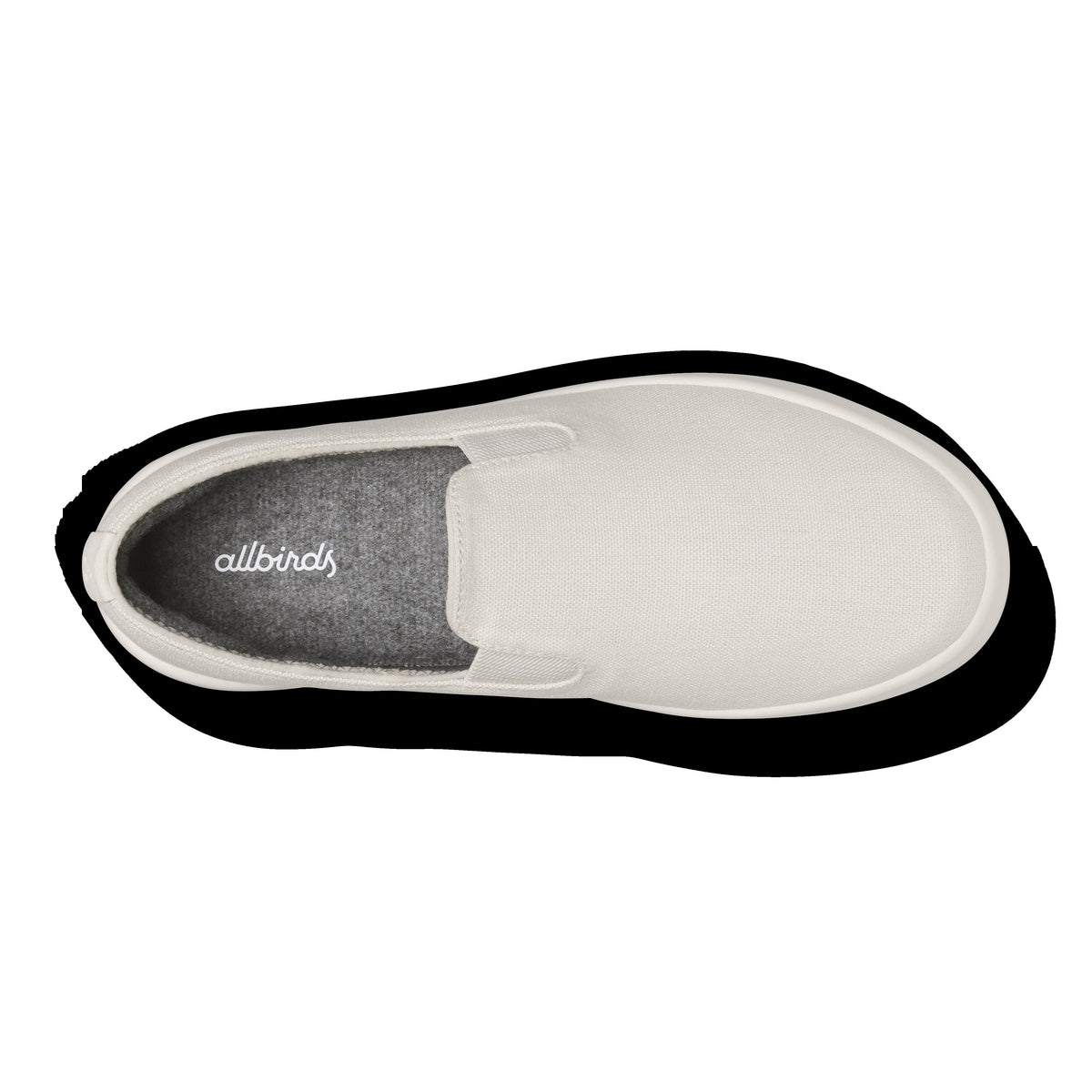 Women's Canvas Cruiser Slip On - Warm White (Natural White Sole)