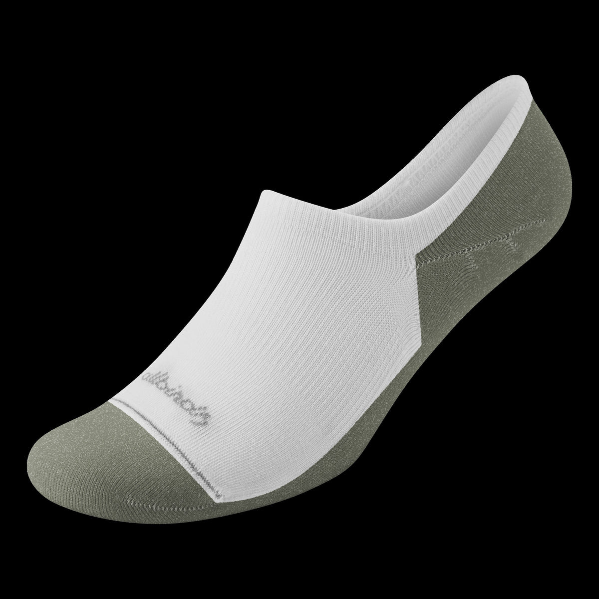 Anytime No Show Sock - Blizzard/Thunder Green