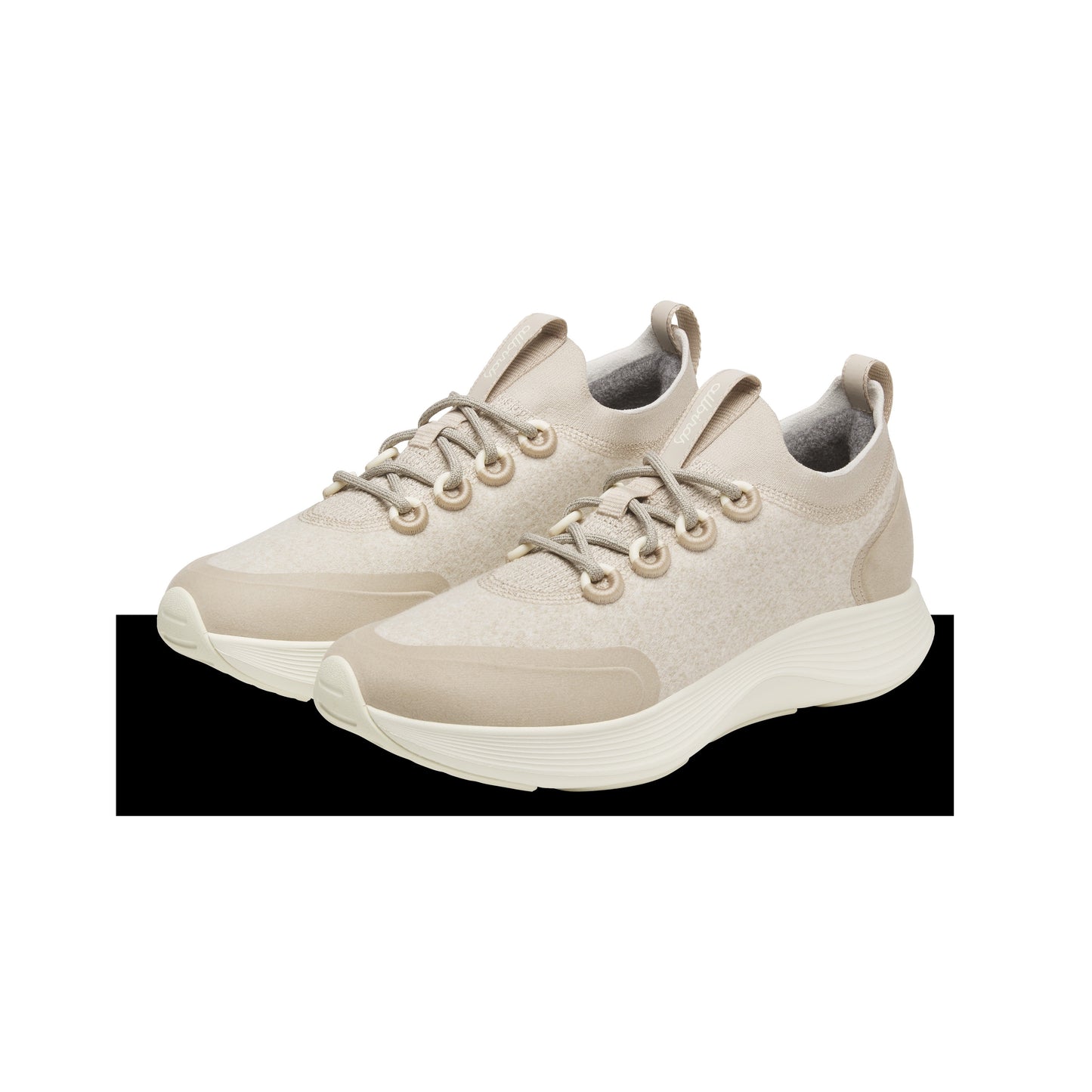 Men's Wool Strider - Rugged Beige (Natural White Sole)
