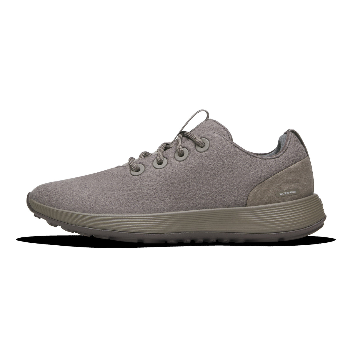 Men's Wool Runner NZ Waterproof - Weathered Brown (Weathered Brown Sole)