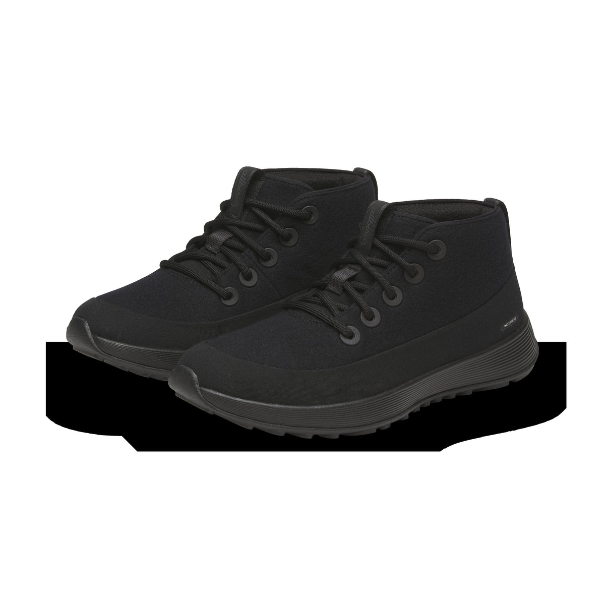 Men's Wool Runner NZ Mid Waterproof - Natural Black (Natural Black Sole)