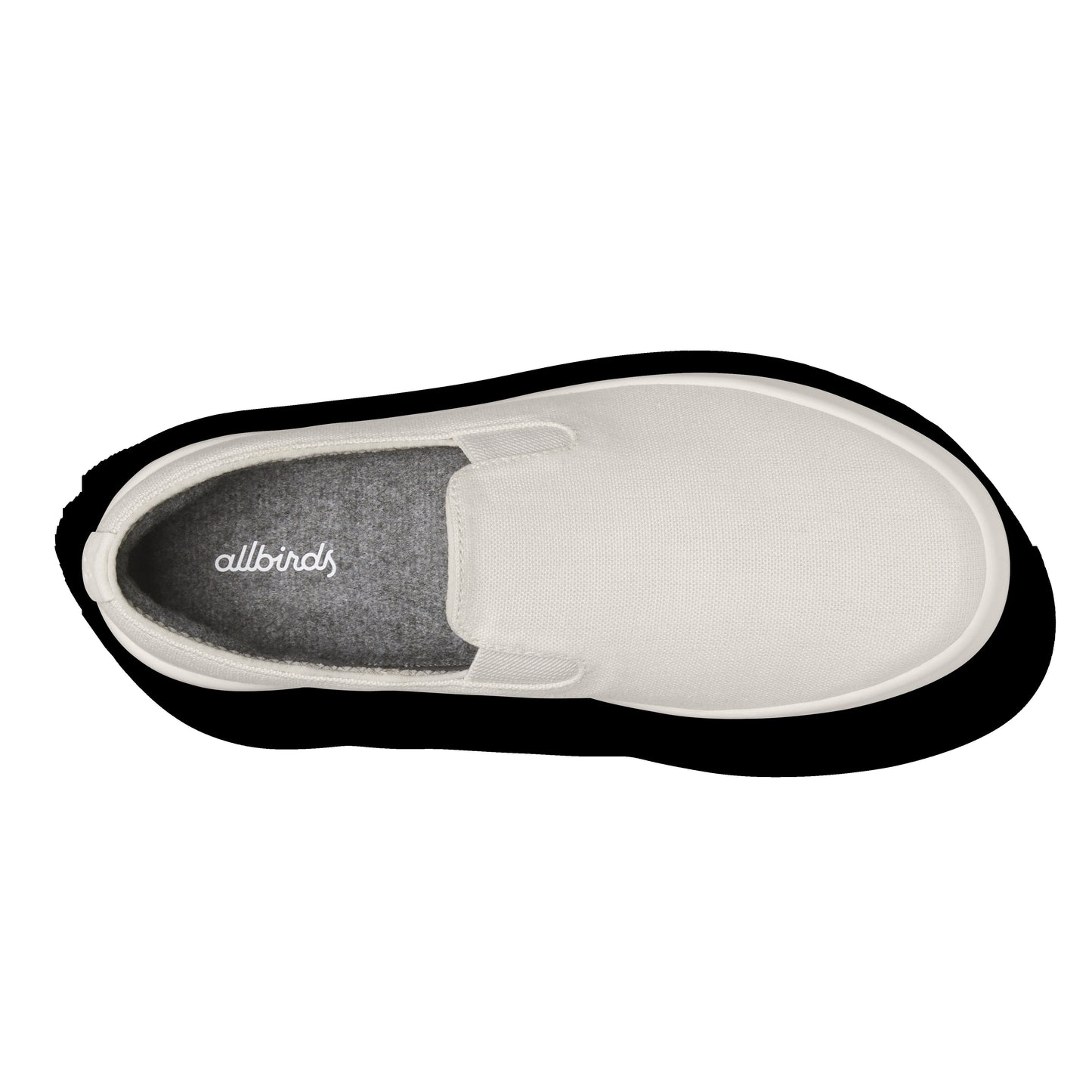 Women's Canvas Cruiser Slip On - Warm White (Natural White Sole)