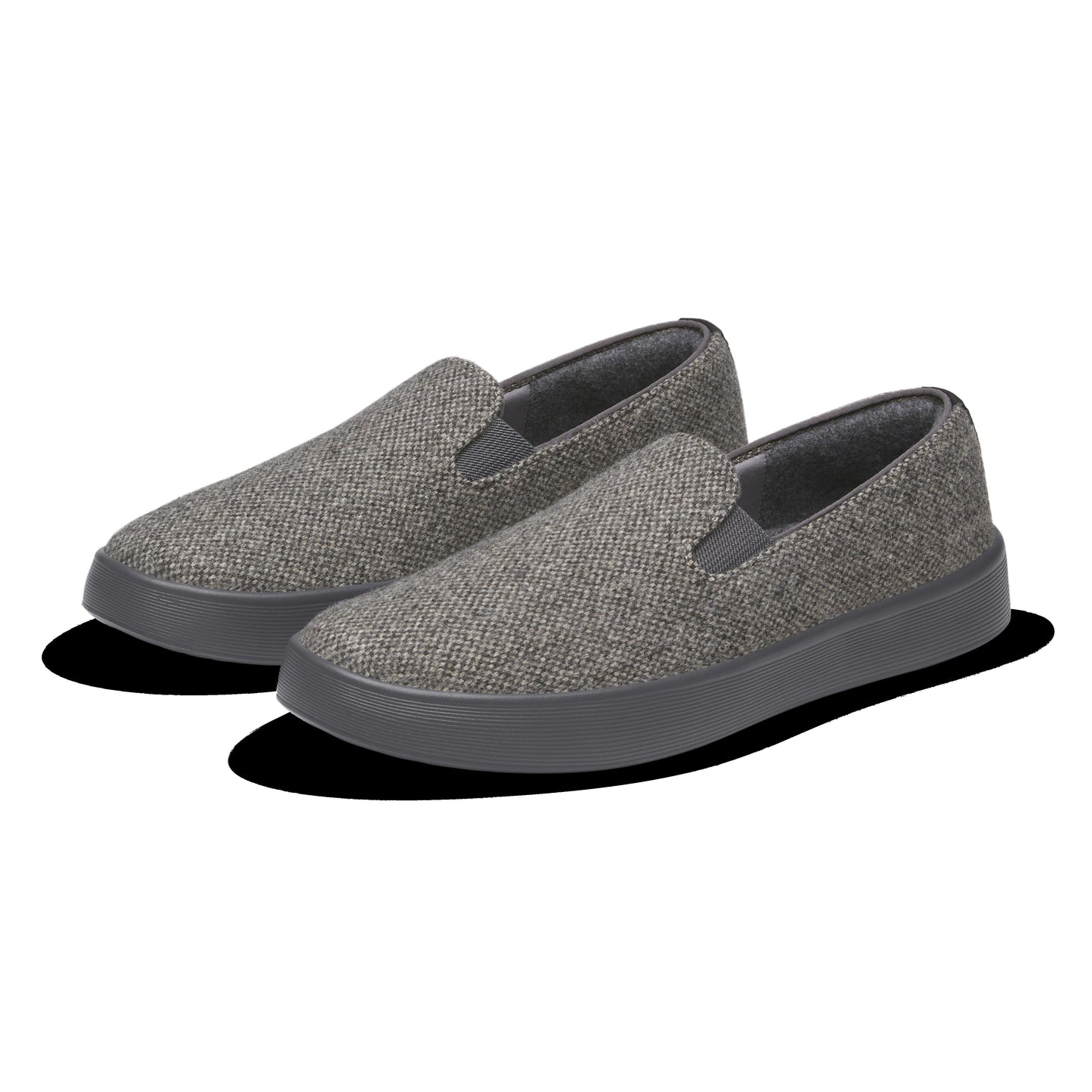 Men's Cruiser Slip On Tweed - Dark Grey (Stormy Grey Sole)