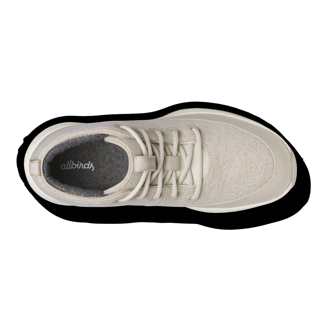 Women's Wool Runner NZ Mid Waterproof - Stony Cream/Rugged Beige (Stony Cream Sole)