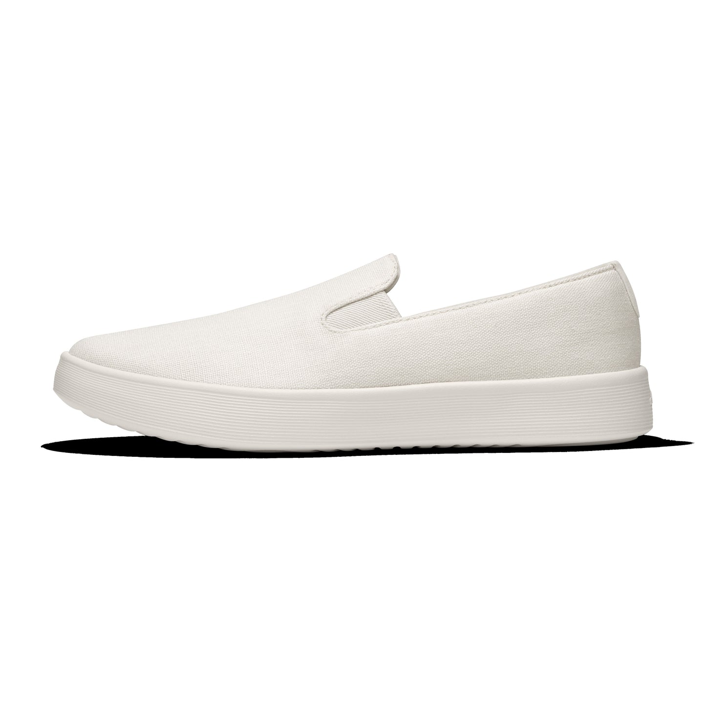 Women's Canvas Cruiser Slip On - Warm White (Natural White Sole)