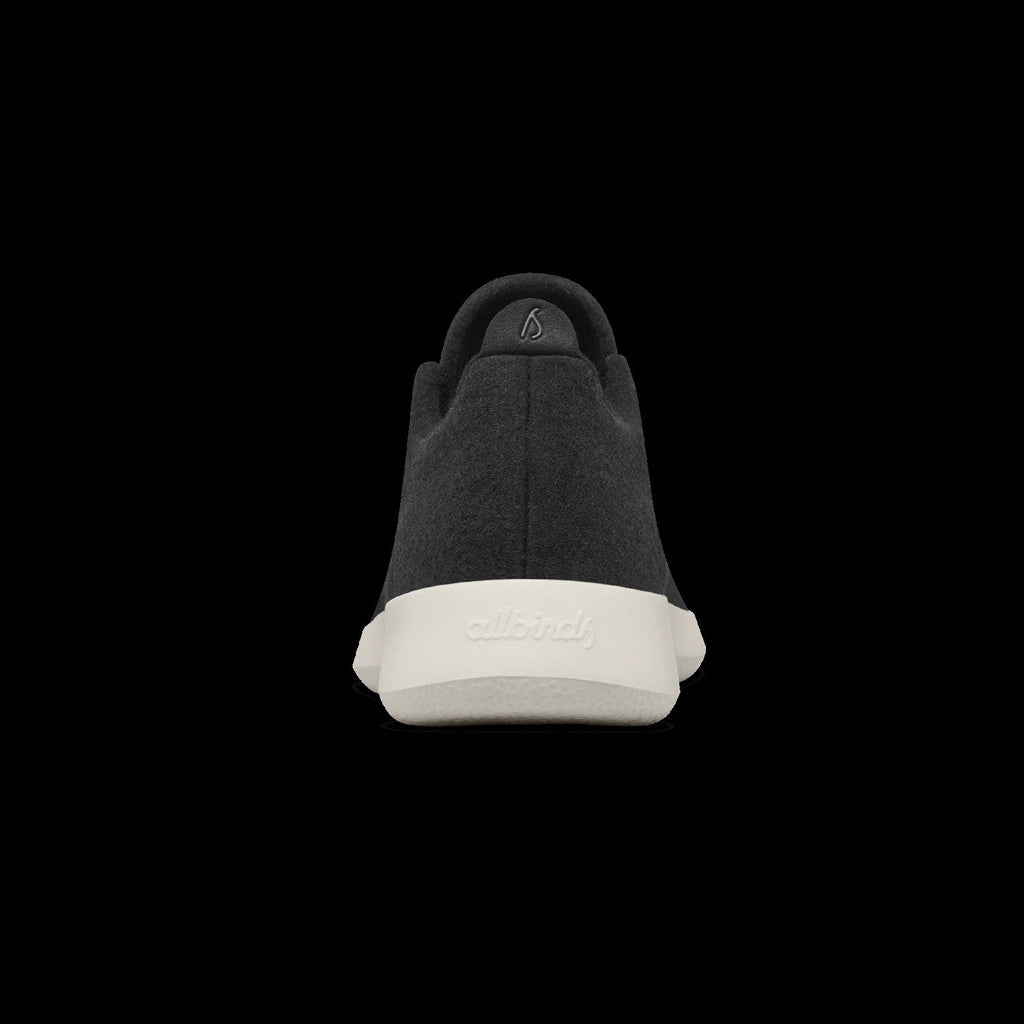 Women's Wool Runner - True Black (Cream Sole)